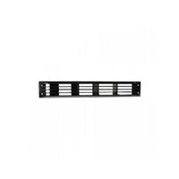 PLASTIC LOUVRE VENT 70X445 BLK BLACK