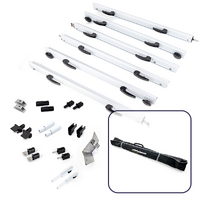 Aussie Traveller Anti-Flap Kit (AFK) Pro+ White, to suit Thule 6300 2.6m