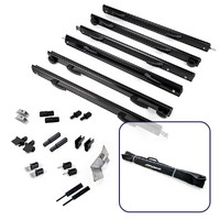 Aussie Traveller Anti-Flap Kit (AFK) Pro+ Black, to suit Thule 9200