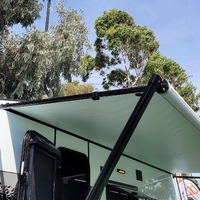 Aussie Traveller Black Sunburst Frameset to suit Curved Bus