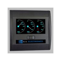 TRIPLE WATER TANK GAUGE LCD BACKLIT NO SENDER PROBE