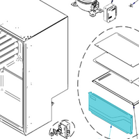 Vitrifrigo C85 N/T Freezer Door Complete Kit