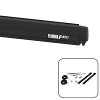Fiamma F45 S 3m Deep Black Cassette / Royal Grey Fabric Box Awning