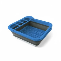 Camec Collapsible Blue Sink Drainer