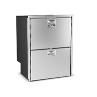 Vitrifrigo DRW180A 150 Litre Double Drawer Fridge, 12/24/240V