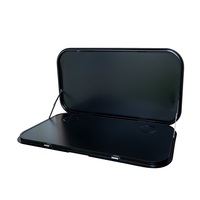Aussie Traveller Keyless Picnic Table, Black