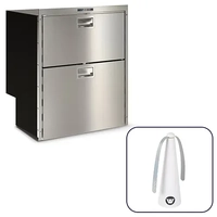 Vitrifrigo DW210DT 12/24V Double Drawer Fridge Freezer
