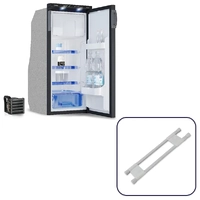 Vitrifrigo Slim 90 82 Litre 12/24V Fridge Freezer Black, Chrome Lock