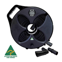 Flat Out 6M Sullage Hose on Black Multi Reel, 32mm