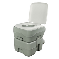 Camec 20L Portable Toilet with Piston Flush