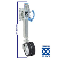 ARK Off Road Jockey Wheel, 750kg Extra Long
