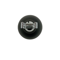 Barka Adjustable Black Shower Head Holder
