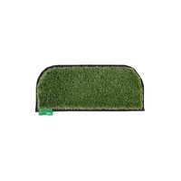 Muk Mat Green Rounded Extra Large Caravan Step Mat, 28 x 60cm