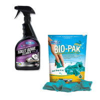Walex Toilet Bowl Cleaner, Walex Bio-Pak Ocean Mist Drop Ins