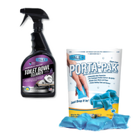 Walex Toilet Bowl Cleaner, Walex Porta-Pak Clean Linen Drop Ins 