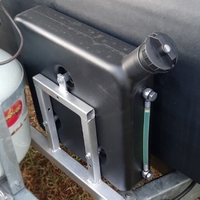 Coast RV 12 Litre Lockable Heavy Duty Diesel Tank with Sight Glass