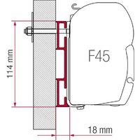 Fiamma Spacer D Adapter. 98655-021