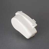 FIAMMA F65 S L/H End Cover Polar White. 98655-307