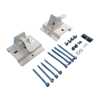 Carefree Hardware Pack (White Brackets). R012479-005