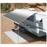 Carefree Freedom 2.5M Silver Shale Fade 12V Box Awning. 351016D25TM