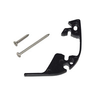 Carefree Freedom Left Hand End Plate Lead Rail White. R001624WHT