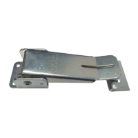 Roof Clamp with J Hook For Pop-Top Silver (2 PART) CL102