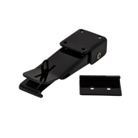 Coast RV Lockable Black Roof Clamp with J Hook For Pop-Top