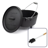 Aussie Traveller Cast Iron 4.5 Qrt Camp Oven