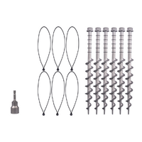 Aussie Traveller Screen & Wall Tie Down Kit