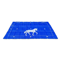 ACM 4x2.4m Equestrian Annexe Mat Navy/Grey