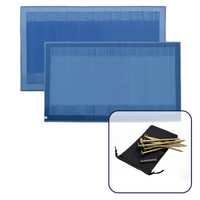 ACM 3x2.4m Square Pattern Annexe Mat Navy/Grey