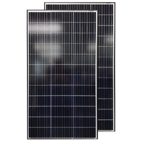 Exotronic 2 x 100W Narrow Fixed Monocrystalline Solar Panel