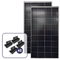 Exotronic 2 x 160W Fixed Monocrystalline Solar Panel