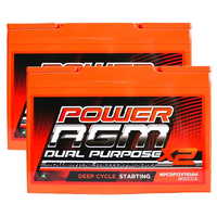 Power AGM 2 x 110Ah 12V Dual Purpose Battery, NPCDP12V110AH