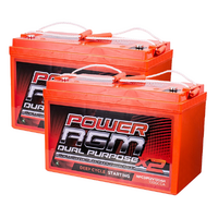 Power AGM 2 x 135Ah 12V Dual Purpose Battery, NPCDP12V135AH