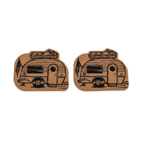 Camco RV Camper Cork Coasters, 2-Pack. 53384