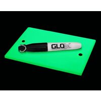 GLO-X 90 x 55mm SIGN TILE MARKER .GX0156G