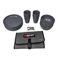 CAOS Camp Cutlery & Tableware, 6 Person
