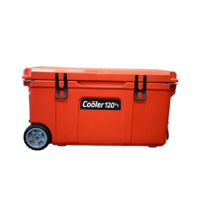 BlackWolf 120 Litre Hardside Rolling Icebox Cooler