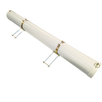 Coast RV White Pole Carrier Complete Kit, 1600mm