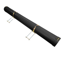 Coast RV Black Pole Carrier Complete Kit, 2000mm