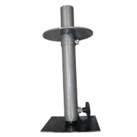 EAZY-LIFT TABLE LEG WITH ROUND PLATE. 5-EL