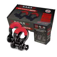 CAOS 2 Pack Shackles with Shackle Protector & Isolators