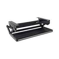 Coast to Coast Black Aluminium MK2 Spring Loaded Fold Out Single Step
