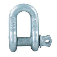 DEE SHACKLE GALVANISED 10MM (3/8") 1T RATED. SK0510