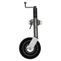 COAST 10" Pneumatic Jockey Wheel (750lbs) + Std Clamp. BD-03H