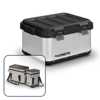 Dometic 50 Litre Go Hard Storage With 1 x 20 Litre & 2 x 10 Litre Go Soft Waterproof Storage