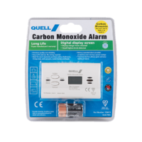 Quell PD04 Carbon Monoxide Digital Display Alarm. 130415