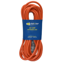 COAST 8M/15AMP HEAVY DUTY 240V EXTENSION LEAD - LED EQUIPPED. MD-15+MD-15Z/8