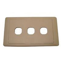 CMS SWITCH PLATE TRIPLE BEIGE. JSW3BG